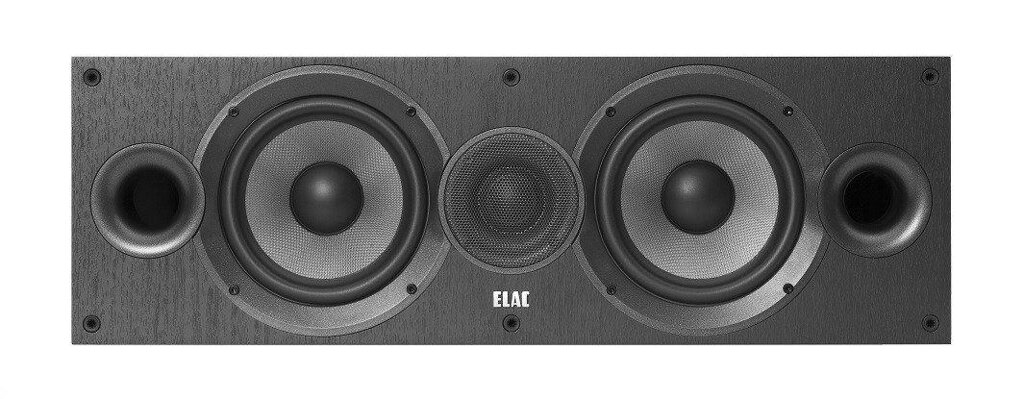 Акустична система ELAC Debut 2.0 Center Channel Speaker DC62 Black Brushed Vinyl від компанії Pro Audio - фото 1