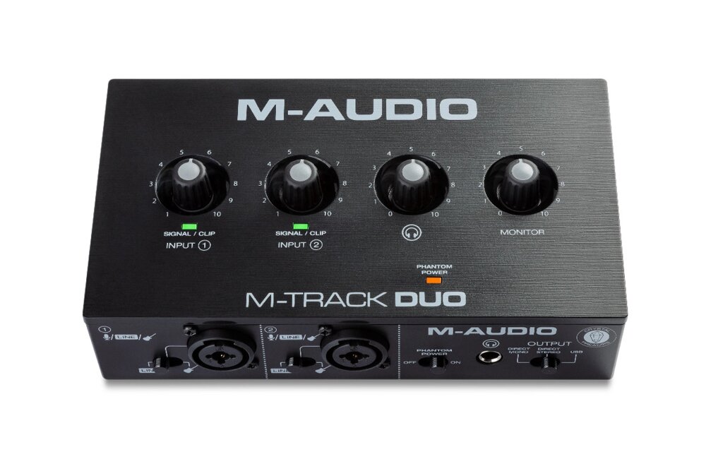 Аудіоінтерфейс M-AUDIO M-Track Duo від компанії Pro Audio - фото 1