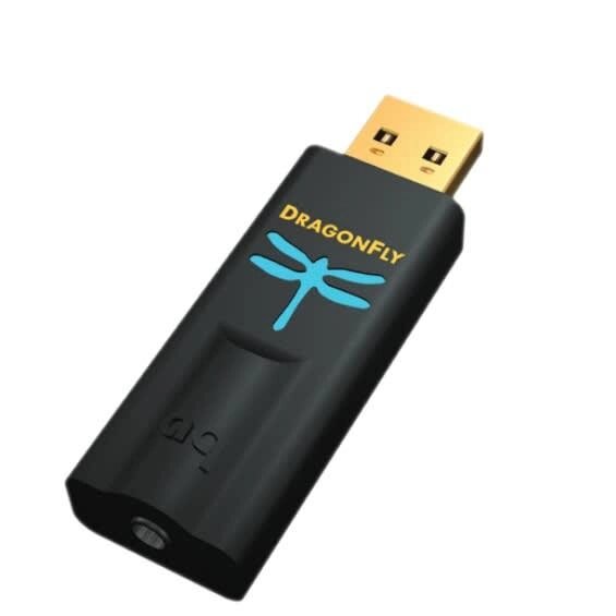 AudioQuest ЦАП і підсилювач DRAGONFLY BLACK від компанії Pro Audio - фото 1