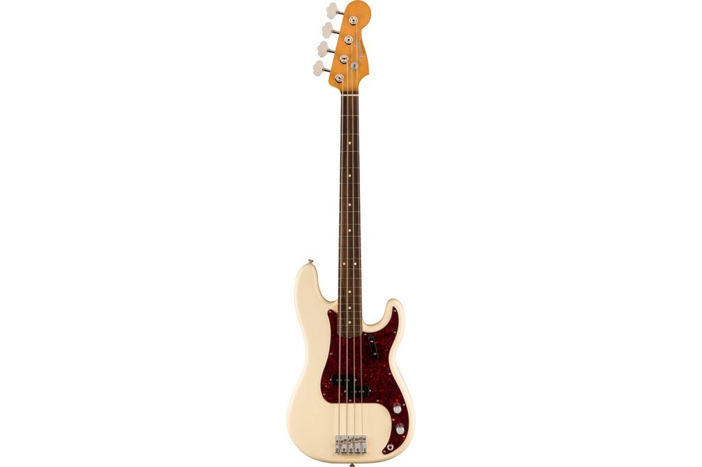 Бас-гітара FENDER VINTERA II '60S PRECISION BASS OLYMPIC WHITE від компанії Pro Audio - фото 1