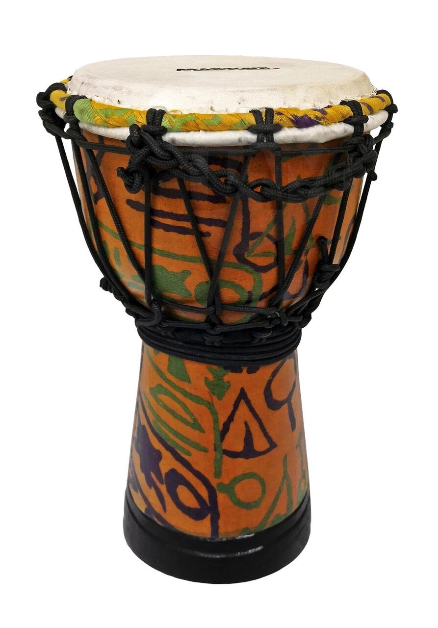 Джембе барабан MAXTONE ADJ-30B Abstract Cloth Djembe 6" від компанії Pro Audio - фото 1