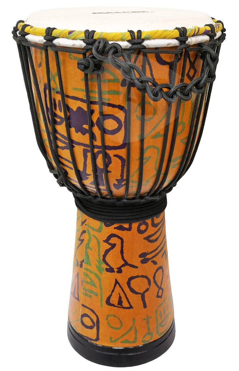 Джембе барабан MAXTONE ADJ50B Abstract Cloth Djembe 10" від компанії Pro Audio - фото 1