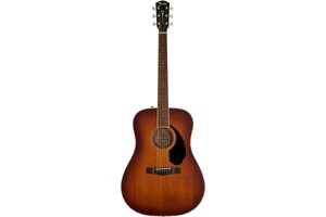 Електроакустична гітара fender PD-220E dreadnought ALL mahogany WITH CASE AGED cognac BURST