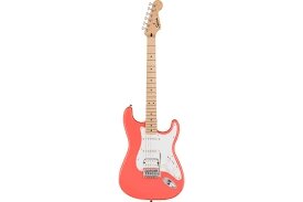 Електрогітара squier by fender SONIC stratocaster HSS MN tahity CORAL