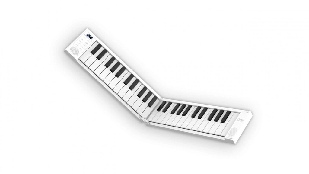 Фортепіано розкладне Carry-on Folding Piano Touch (49 клавіш) White від компанії Pro Audio - фото 1