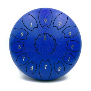 Глюкофон FZONE STD10I13N blue STEEL tongue DRUM