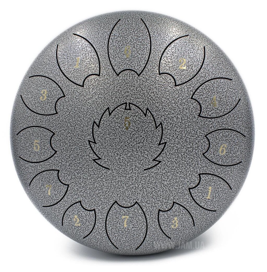 Глюкофон FZONE STD12I13N Gray STEEL TONGUE DRUM від компанії Pro Audio - фото 1