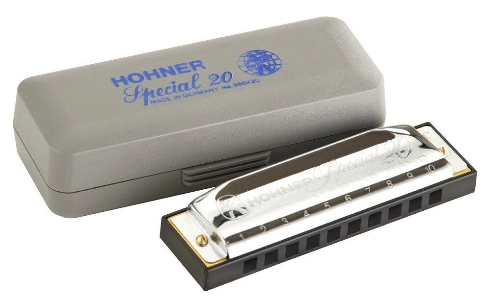 Губна гармоніка HOHNER Special 20 E-Major (діатонічна) від компанії Pro Audio - фото 1