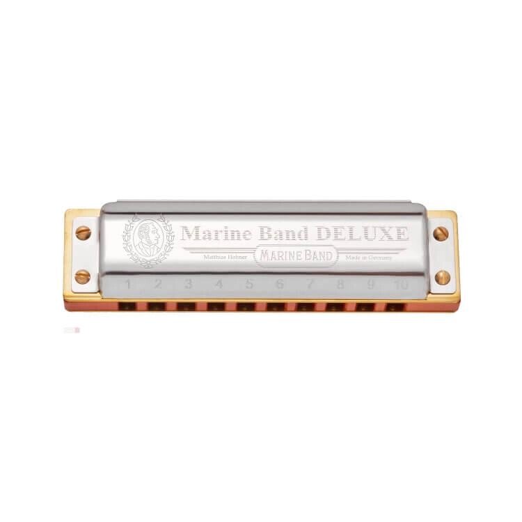 Губна гармошка Hohner Marine Band Deluxe C-maj M200501X від компанії Pro Audio - фото 1