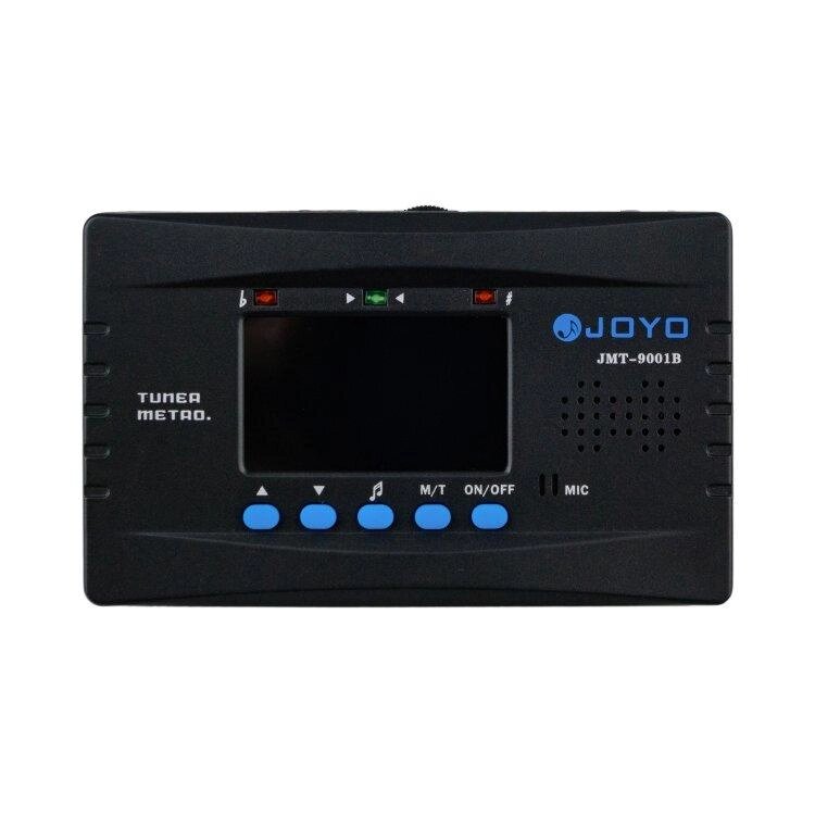 Хроматичний тюнер-метроном JOYO JMT-9001B Black від компанії Pro Audio - фото 1