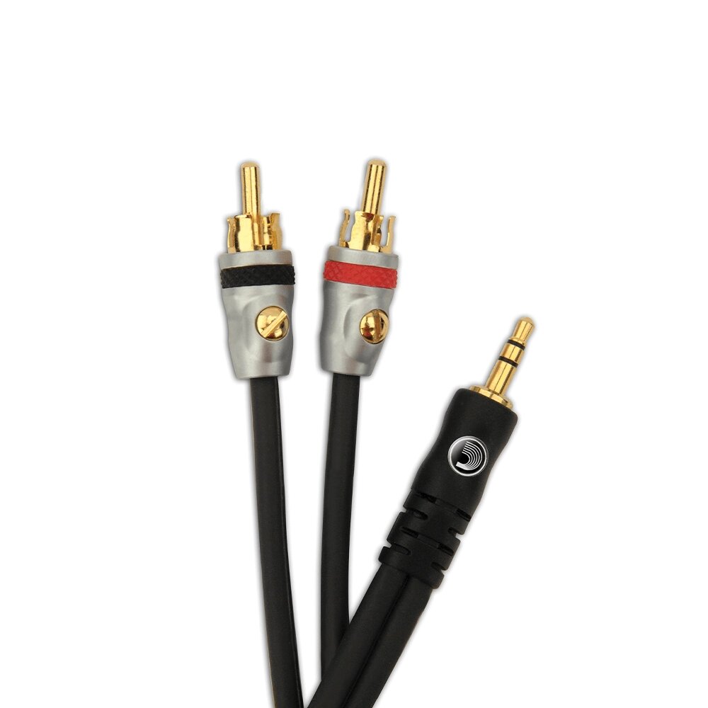 Інсертний кабель 1/8" TRS Jack - 2 x RCA D"ADDARIO PW-MP-05 1.5m від компанії Pro Audio - фото 1