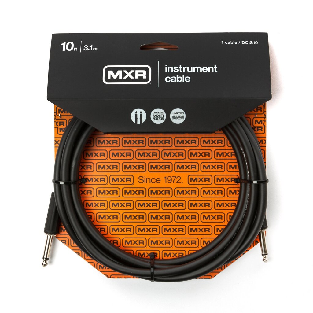 Інструментальний кабель DUNLOP MXR DCIS10 Standard Instrument Cable 10ft від компанії Pro Audio - фото 1