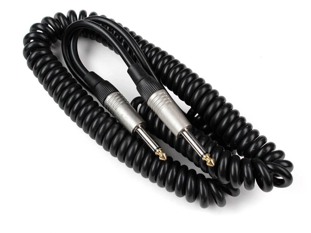 Інструментальний кабель ROCKCABLE RCL30205 D6 C INSTRUMENT CABLE COILED (5M) від компанії Pro Audio - фото 1