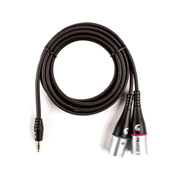 Кабель інсертний PLANET WAVES PW-MPXLR-06 Custom Series 1/8” to Dual XLR Audio Cable від компанії Pro Audio - фото 1