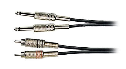 Кабель мультимедійний SoundKing BB302  2 х 1/4" Jack - 2 x RCA від компанії Pro Audio - фото 1