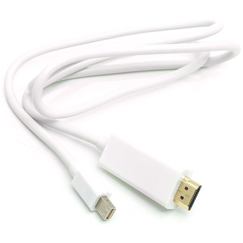 Кабель PowerPlant mini DisplayPort (M) - HDMI (M), 1 м від компанії Pro Audio - фото 1