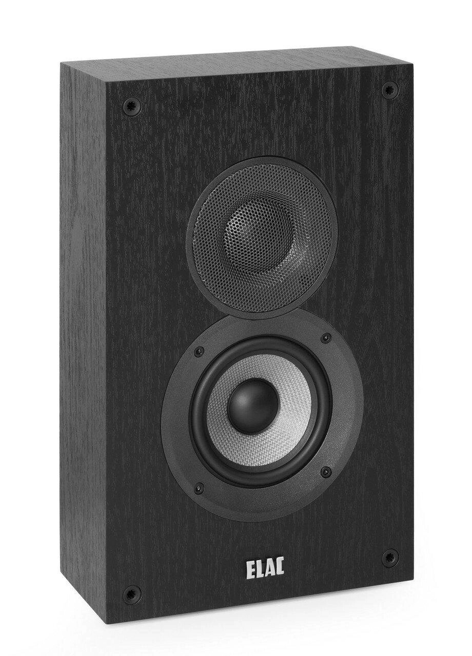 Компактна акустика ELAC Debut 2.0 On-Wall Speakers DOW42 Black Brushed Vinyl від компанії Pro Audio - фото 1