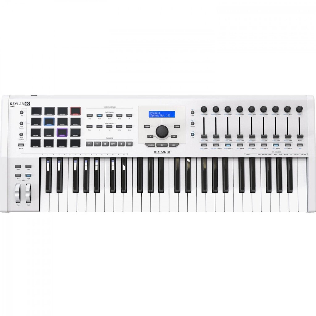 MIDI-клавіатура Arturia KeyLab 49 MkII + V Collection 8.2 від компанії Pro Audio - фото 1