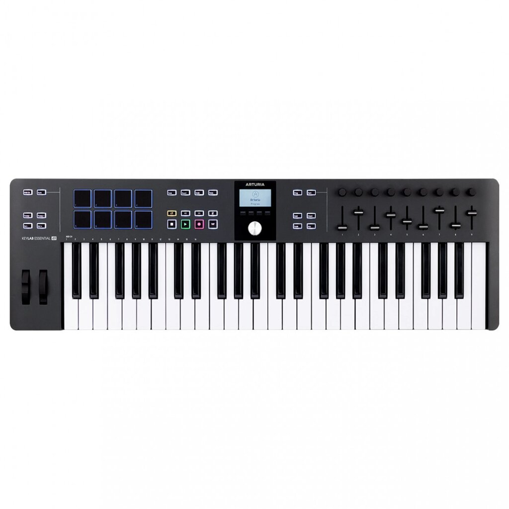 MIDI-клавіатура Arturia KeyLab Essential 49 mk3 (Black) + Arturia Pigments від компанії Pro Audio - фото 1