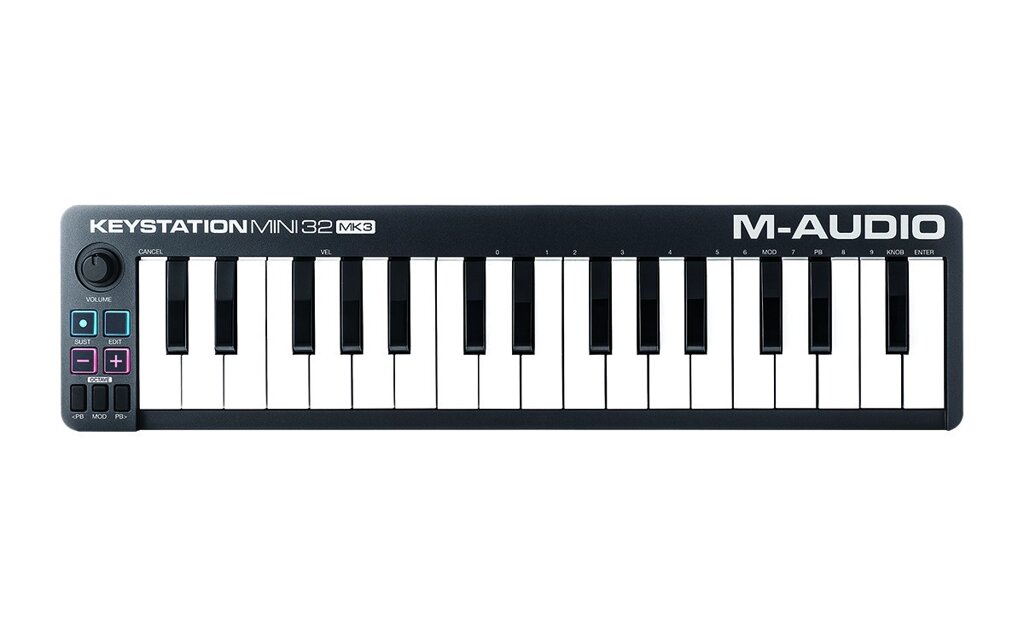 MIDI-клавіатура M-AUDIO Keystation Mini 32 MK3 від компанії Pro Audio - фото 1