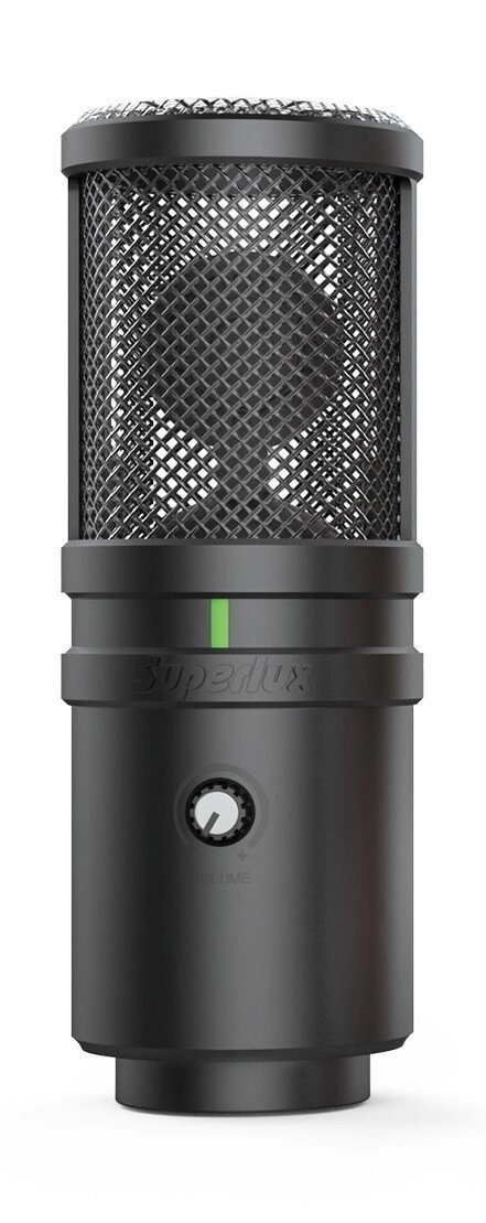 Мікрофон студійний конденсаторний USB Superlux E205UMKII Black від компанії Pro Audio - фото 1