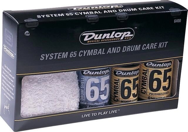 Набір засобів для догляду - DUNLOP 6400 CYMBAL AND DRUMCARE KIT (для ударних) від компанії Pro Audio - фото 1