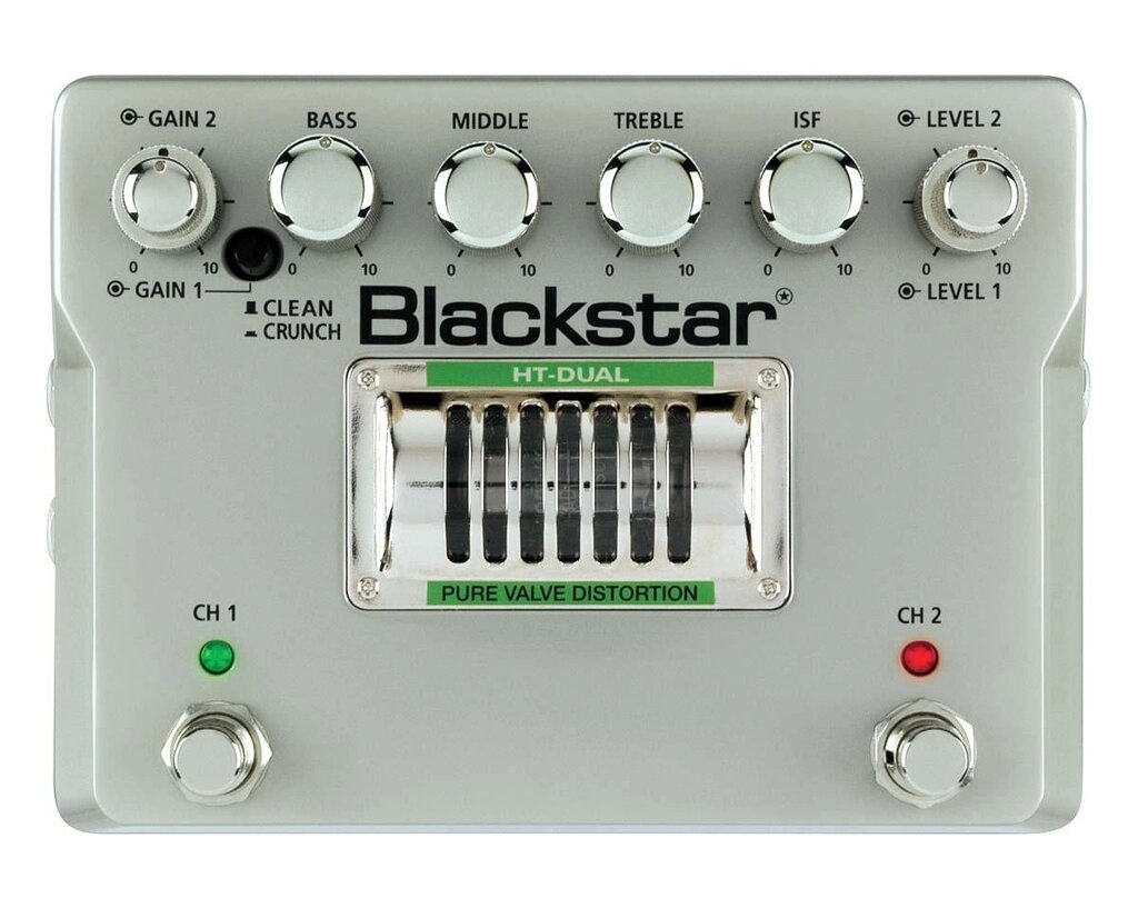 Педаль ефектів для електрогітари "дісторшин" Blackstar HT-Dual (лампова) від компанії Pro Audio - фото 1