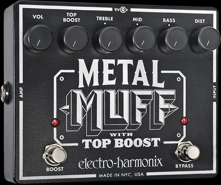 Педаль ефектів Electro-Harmonix  Metal Muff (дісторшин) від компанії Pro Audio - фото 1