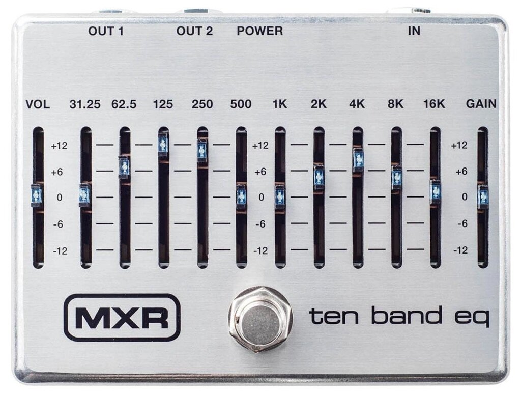 Педаль гітарна Dunlop M108S MXR Ten Band EQ від компанії Pro Audio - фото 1