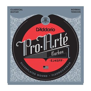 Струни класика Normal Tension D`Addario silver Pro*Arte Carbon EJ45FF