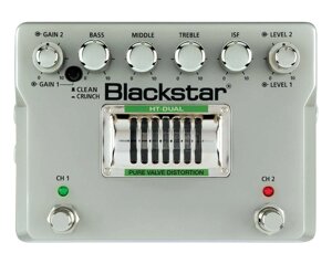 Педаль ефектів для електрогітари "дісторшин" Blackstar HT-Dual (лампова)