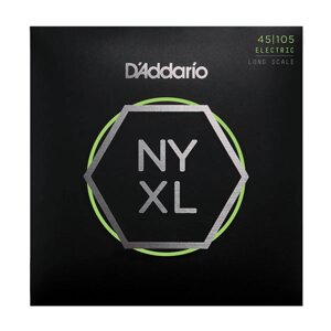 Струни 4стр. бас (45-105) D`Addario NYXL45105 NYXL Bass Light Top Med Bottom