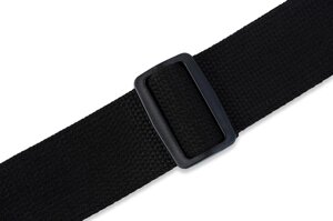 Ремінь гітарний шкіряний LEVY'S MC8-BLK CLASSICS SERIES COTTON GUITAR STRAP (BLACK)