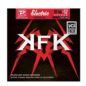 Струни для електрогітари DUNLOP KKN1052 KFK ELECTRIC MEDIUM (10-52)