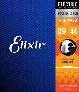 Струни для електрогітари Elixir EL NW CL