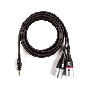 Кабель інсертний PLANET WAVES PW-MPXLR-06 Custom Series 1/8” to Dual XLR Audio Cable