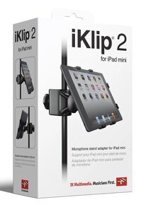 Адаптер-тримач для установки iPad mini на мікрофонну стійку IK MULTIMEDIA iKLIP2 MINI