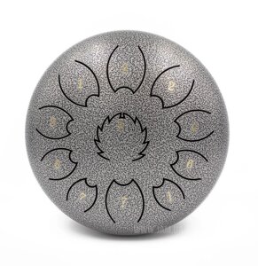 Глюкофон FZONE STD8I11N Gray STEEL TONGUE DRUM