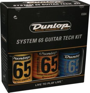 Набір по догляду за гітарою DUNLOP 6504 GUITAR TECH KIT