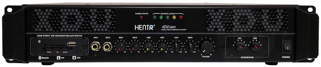 Підсилювач потужності ARCTIC HENTR XDU0802 від компанії Pro Audio - фото 1