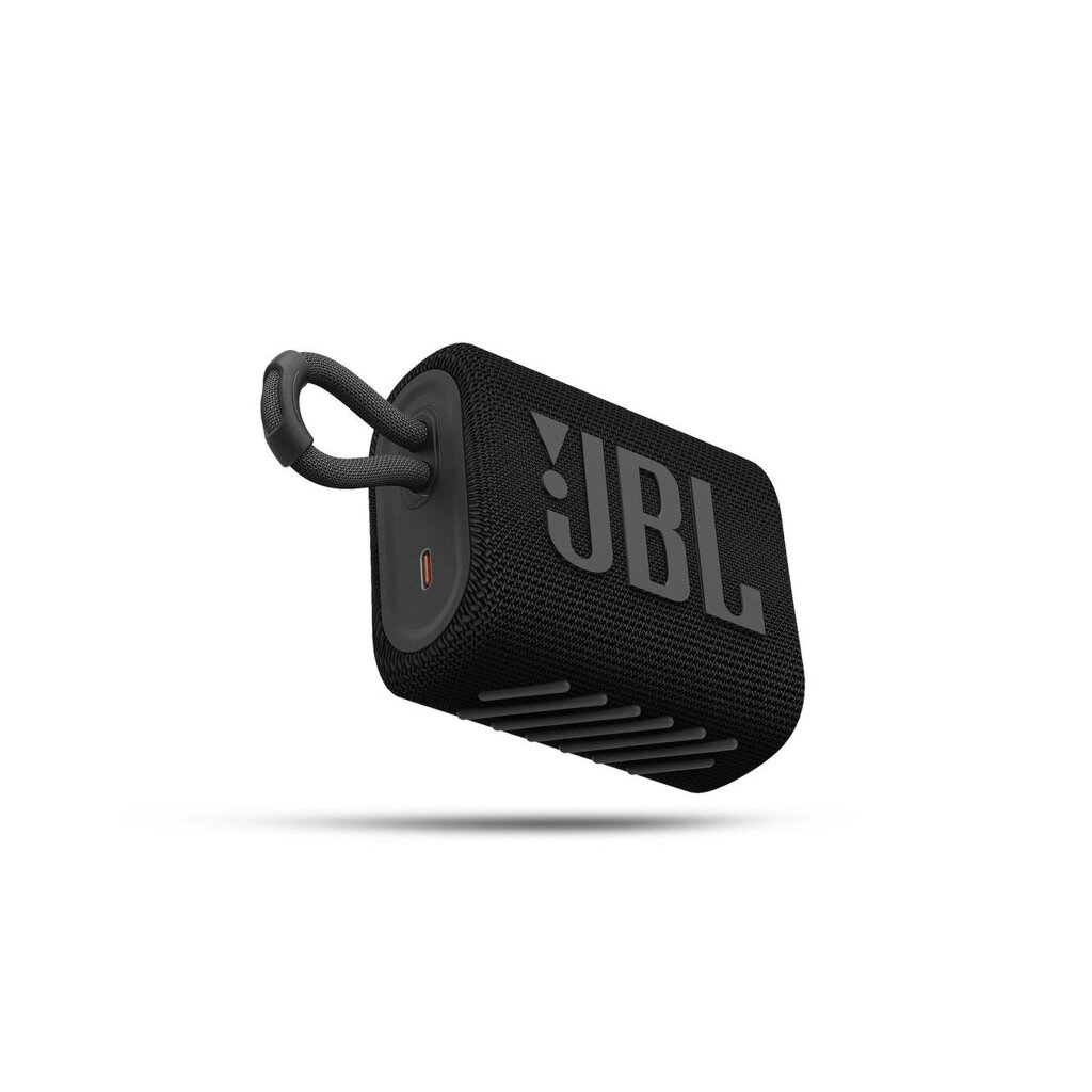 Портативна колонка JBL GO 3 Black (JBLGO3BLK) від компанії Pro Audio - фото 1