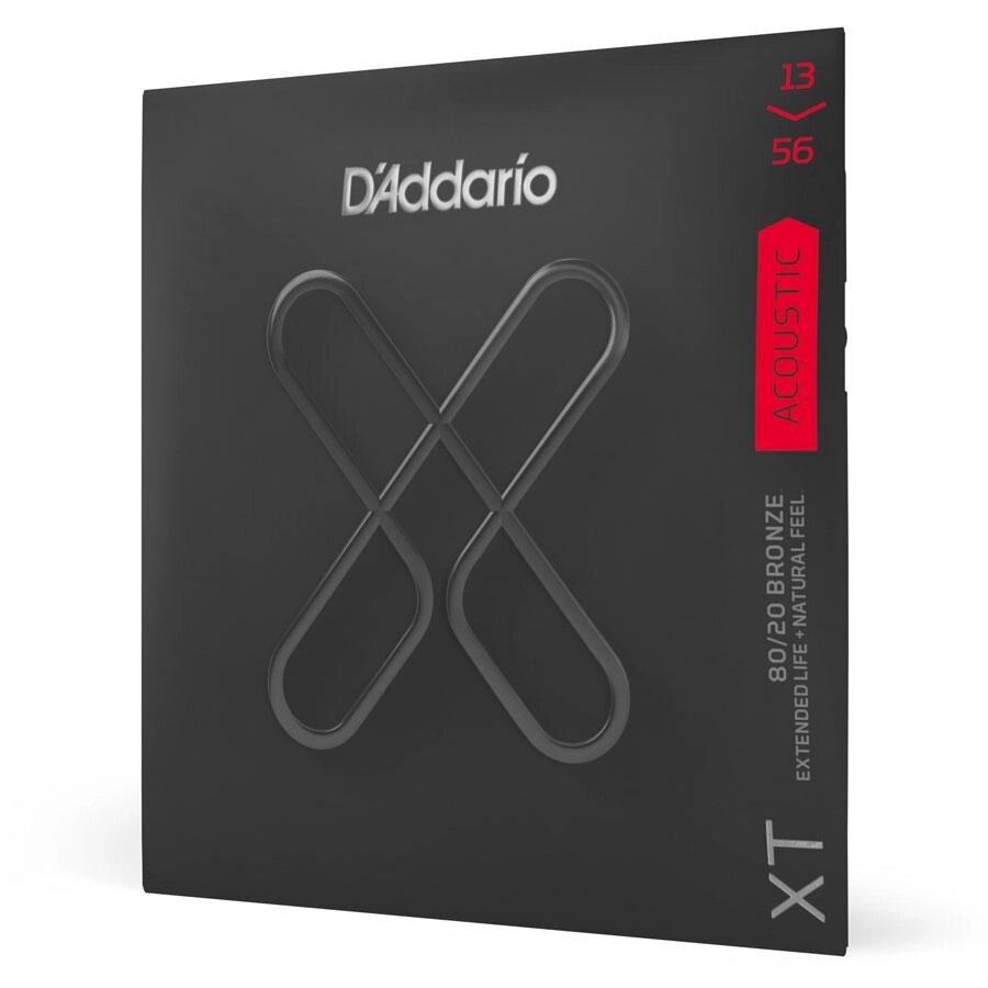 Струни акустика (13-56) D`Addario XTABR1356 XT 80/20 Bronze Coated Medium від компанії Pro Audio - фото 1