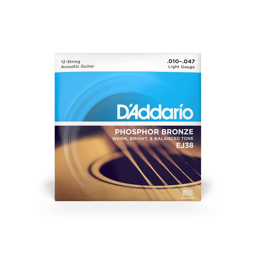 Струни для акустичних гітар D'ADDARIO EJ38 від компанії Pro Audio - фото 1