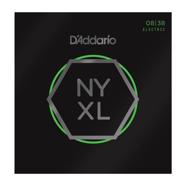 Струни для електрогітари D`ADDARIO NYXL0838 EXTRA SUPER LIGHT (08-38) від компанії Pro Audio - фото 1