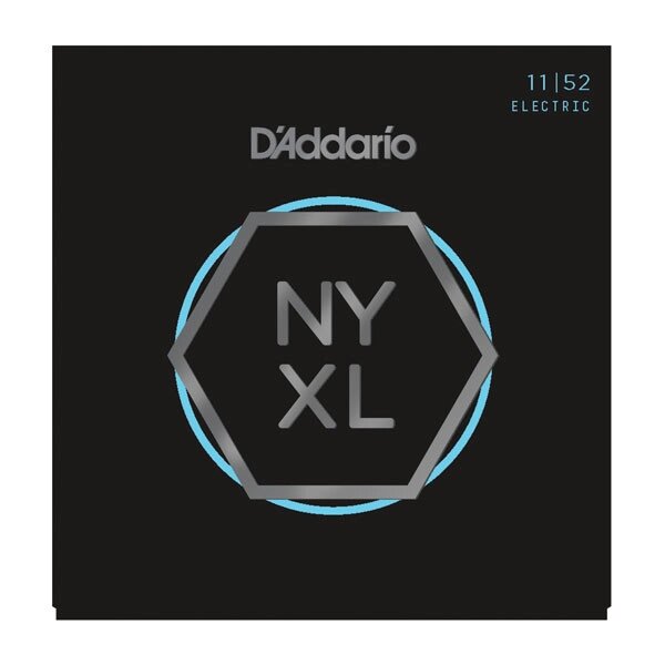 Струни для електрогітари D`ADDARIO NYXL1152 MEDIUM TOP / HEAVY BOTTOM (11-52) від компанії Pro Audio - фото 1