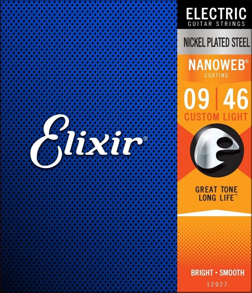 Струни для електрогітари Elixir EL NW CL від компанії Pro Audio - фото 1