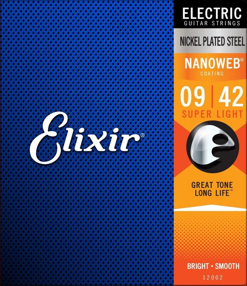 Струни для електрогітари Elixir EL NW SL від компанії Pro Audio - фото 1