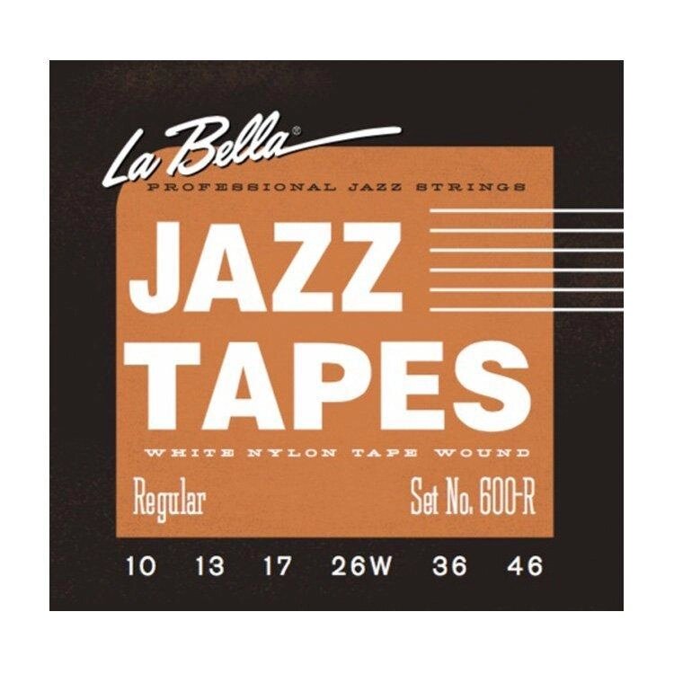 Струни для електрогітари La Bella 600L Jazz Tapes від компанії Pro Audio - фото 1