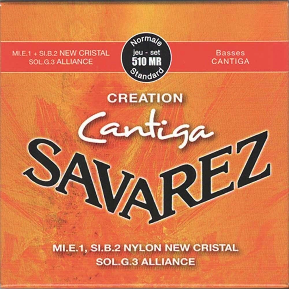 Струни для клас. гіт. SAVAREZ 510 MR Creation Cantinga Red від компанії Pro Audio - фото 1