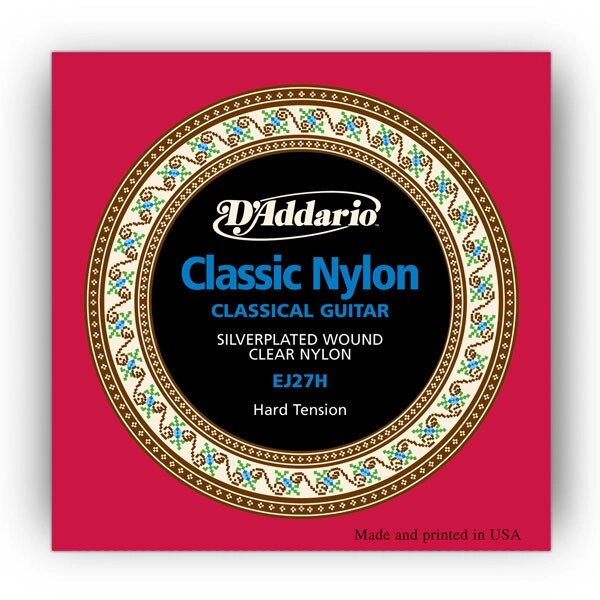 Струни для класичної гітари D`ADDARIO EJ27H STUDENT CLASSICS HARD TENSION від компанії Pro Audio - фото 1